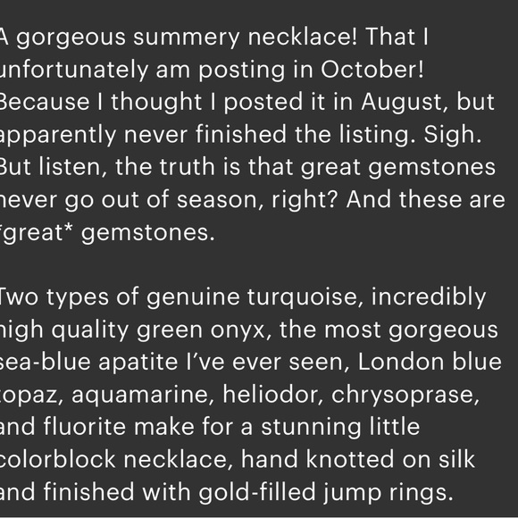 Gorgeous Necklace Mariner - Picture 6 of 7